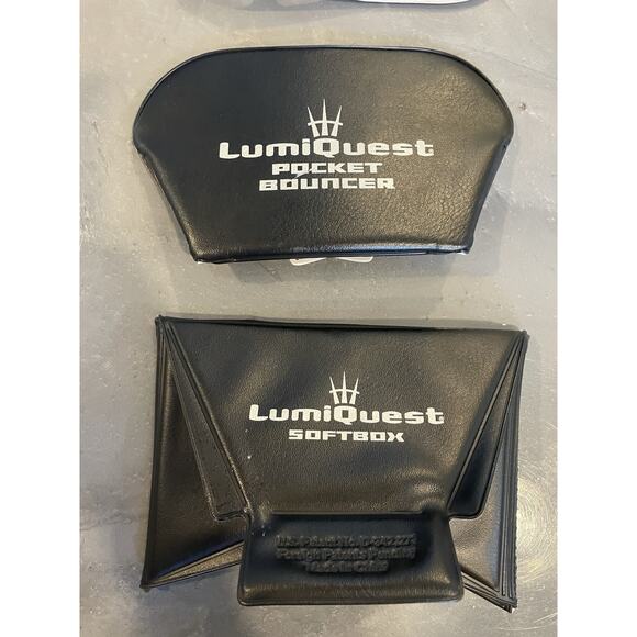 LumiQuest Lot of 3 Softbox, Pocket Bouncer, 80-20 Light Diffuser Photography - Picture 2 of 10